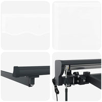 Tenda Retrattile Bianco 400x300 cm Tessuto 3330638