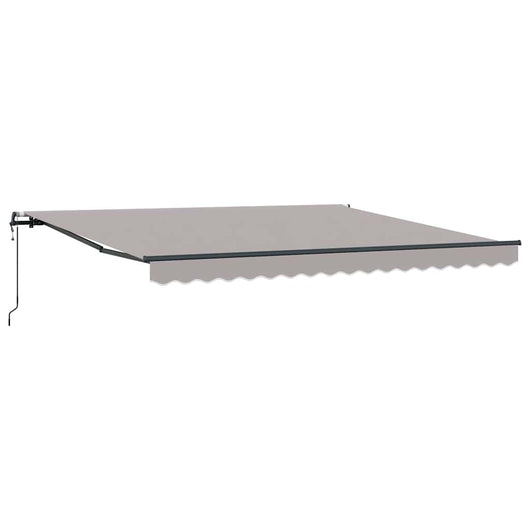 Tenda da sole automatica e retrattile , grigio chiaro, 400x300 cm 3330645