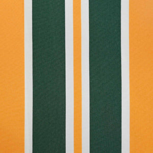 Tenda Retrattile Verde e giallo 400 × 300 cm Poliestere 3330703