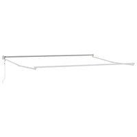 Tenda Retrattile con giallo e arancione 400 ×350 cm Tessuto 3330744