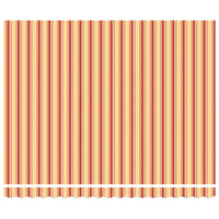 Tenda Retrattile giallo e arancione 400 ×350 cm Tessuto 3330748