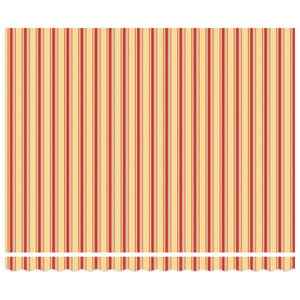 Tenda da sole automatica e retrattile  gialla e arancione, 400 x 350 cm. 3330749