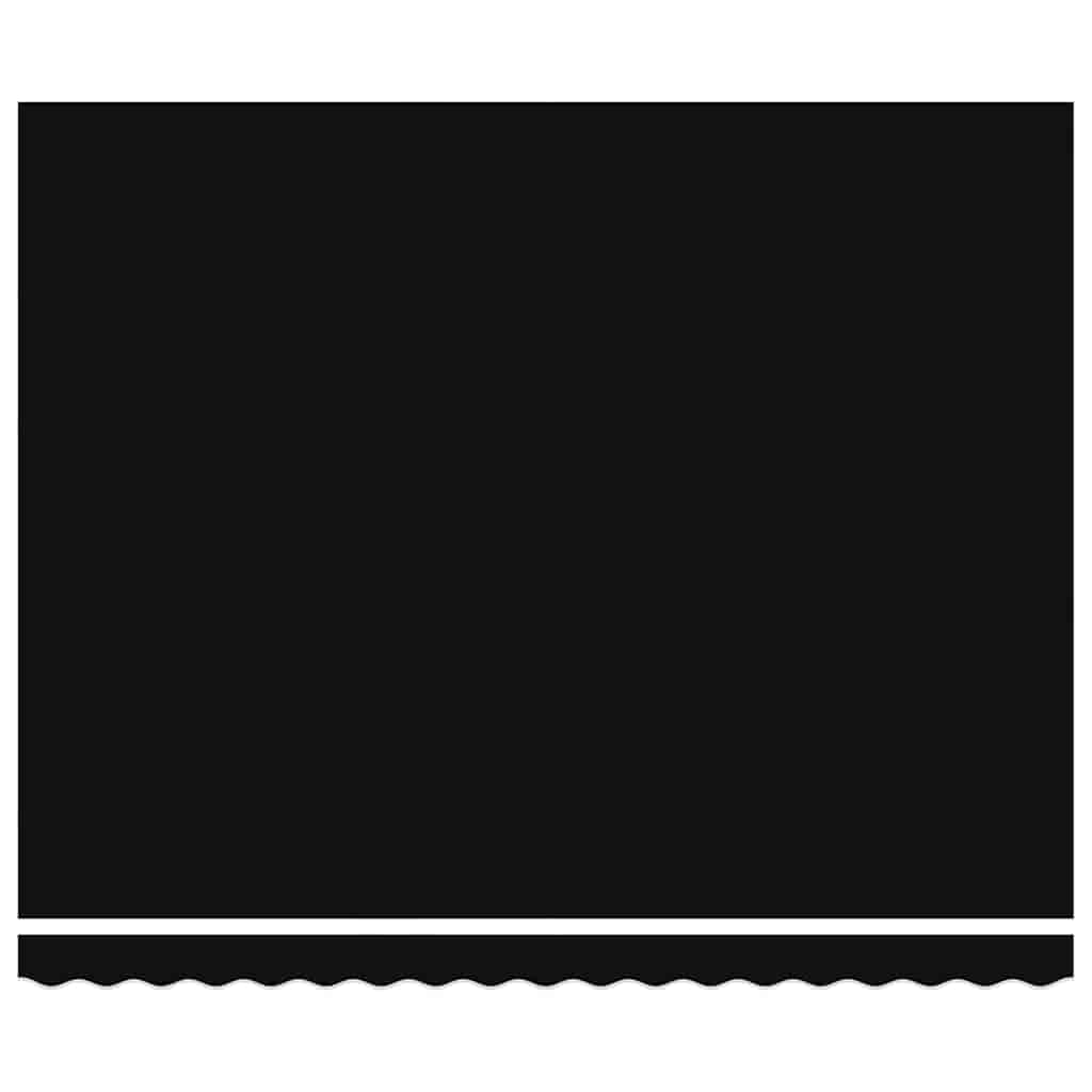 Tenda Retrattile Nero 400 × 350 cm Poliestere 3330775