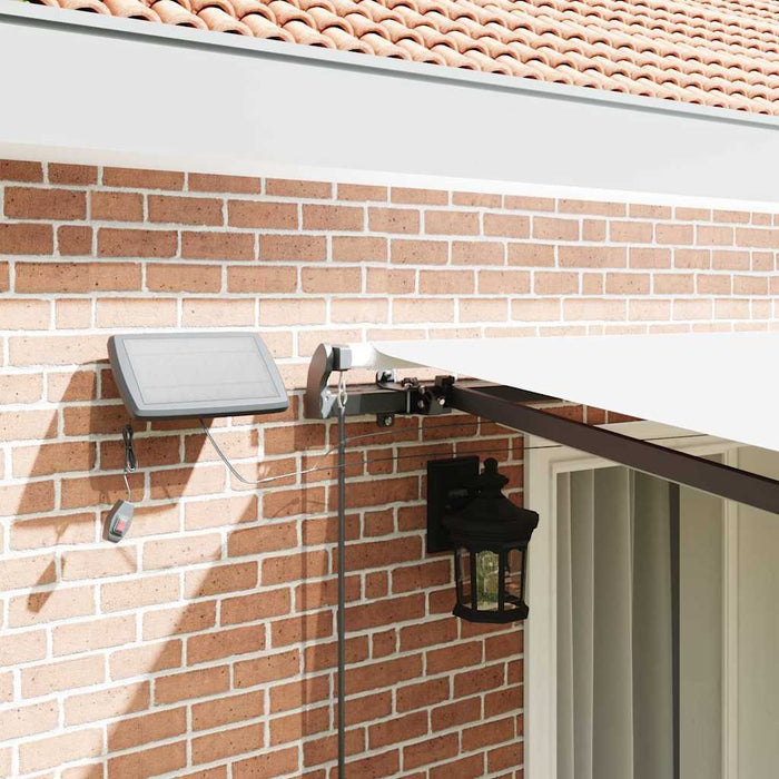 Tenda Retrattile Bianco 400 ×350 cm Tessuto 3330796