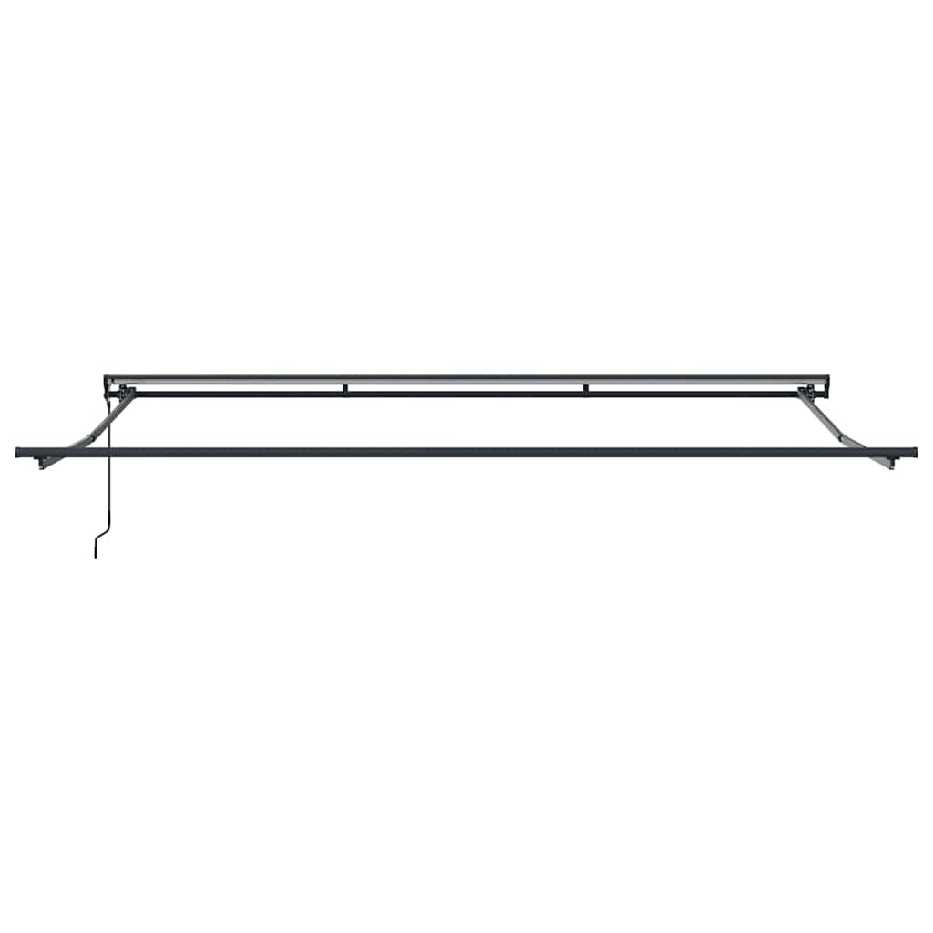 vidaXL Tenda Retrattile Blu e Bianco 450x300 cm Tessuto