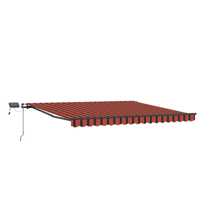 Tenda Retrattile arancione e marrone 450 ×300 cm Tessuto 3330880