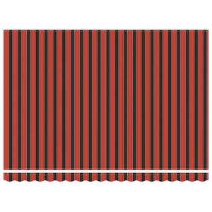 Tenda Retrattile arancione e marrone 450 ×300 cm Tessuto 3330881