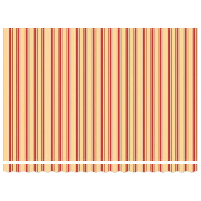 Tenda retrattile Giallo e Arancione 450 × 300 cm 3330901