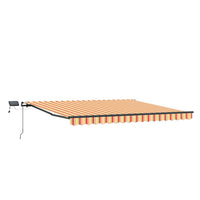 Tenda Retrattile giallo e arancione 450 ×300 cm Tessuto 3330904
