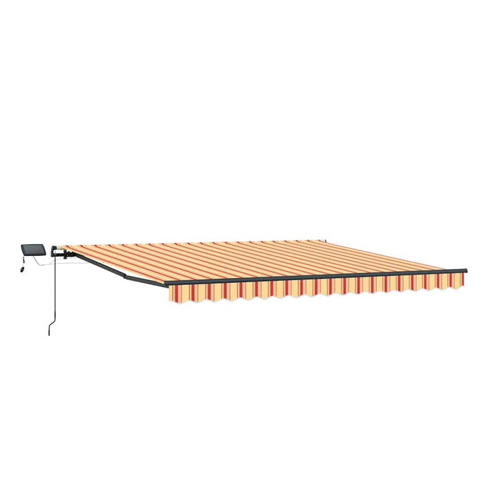 Tenda Retrattile giallo e arancione 450 ×300 cm Tessuto 3330904