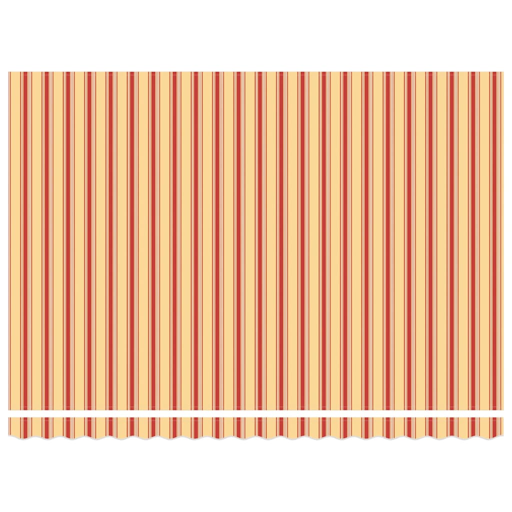 Tenda da sole automatica retrattile  gialla e arancione 450 x 300 cm 3330905