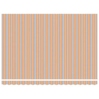 Tenda Retrattile Multicolore 450 × 300 cm Poliestere e Metallo 3330935