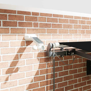 Tenda Retrattile con Nero 450 × 300 cm Tessuto 3330962