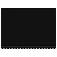 Tenda Retrattile Nero 450x300 cm Tessuto 3330967