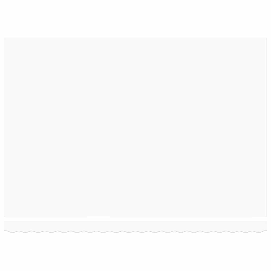 Tenda Retrattile con Bianco 450 ×300 cm Tessuto 3330984