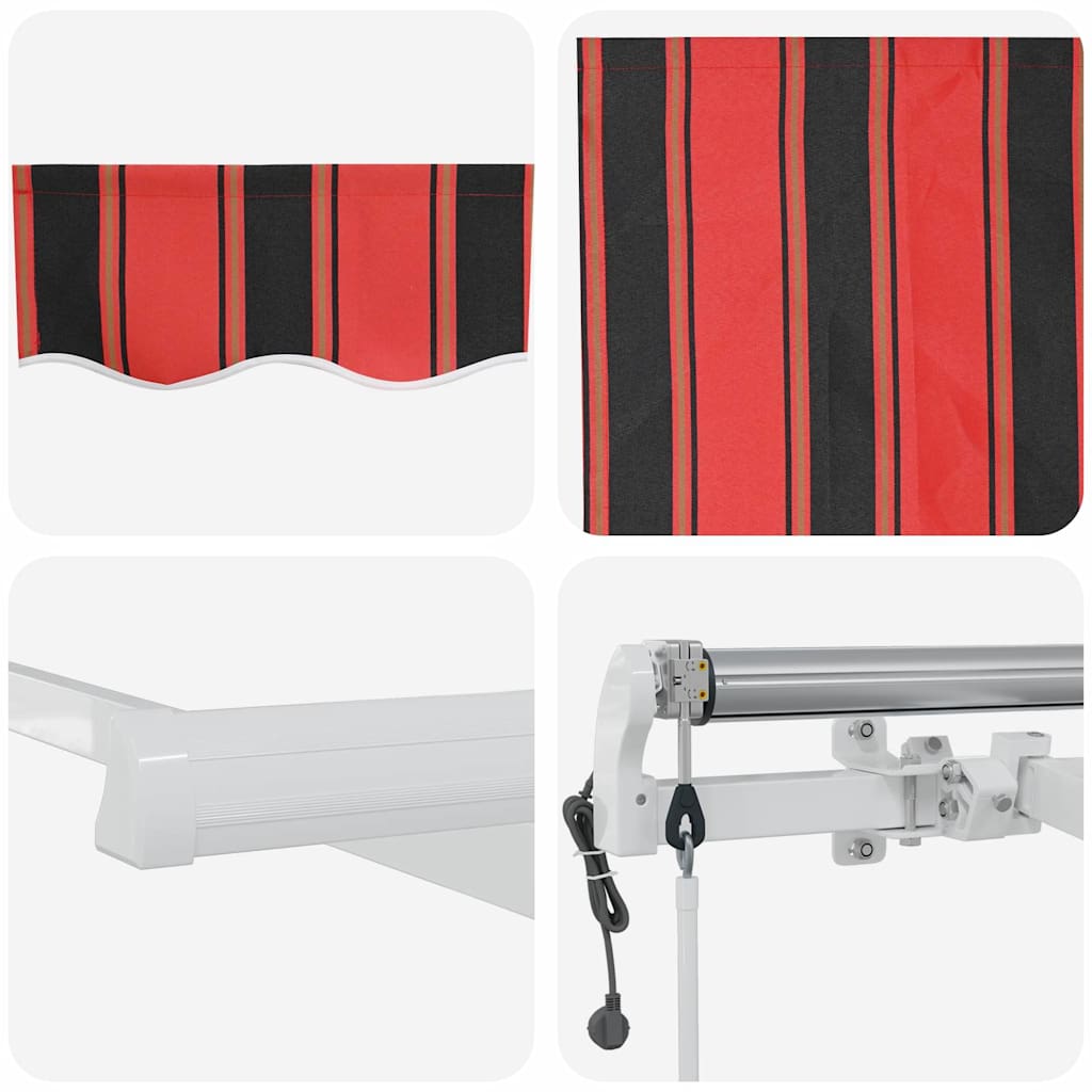 Tenda Retrattile Arancione e marrone 450 × 350 cm 3331083