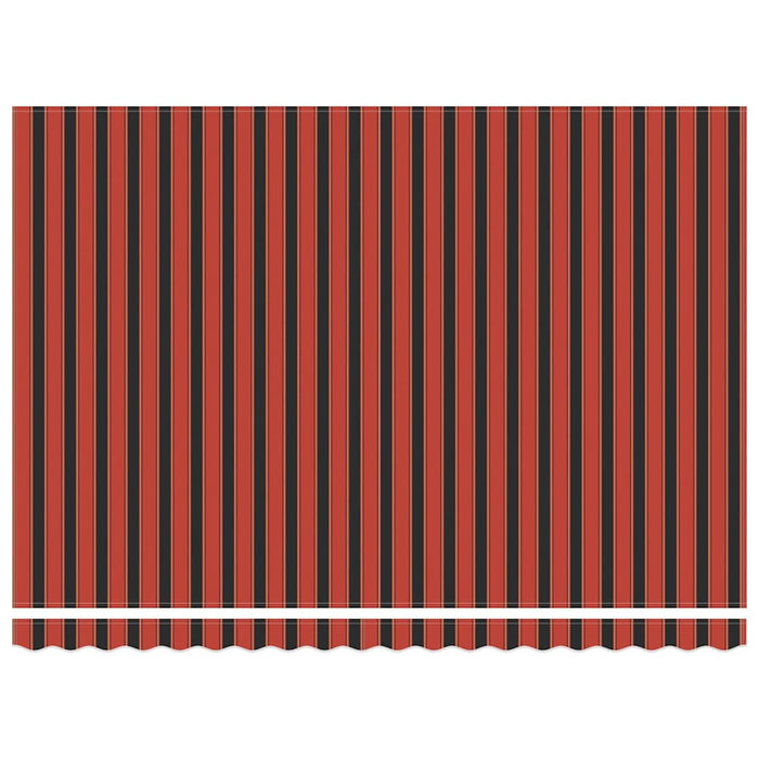 Tenda Retrattile Arancione e marrone 450 × 350 cm 3331083