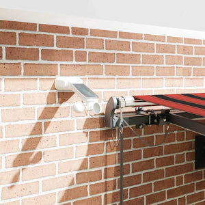 Tenda Retrattile with arancione e marrone 450 × 350 cm Tessuto 3331088