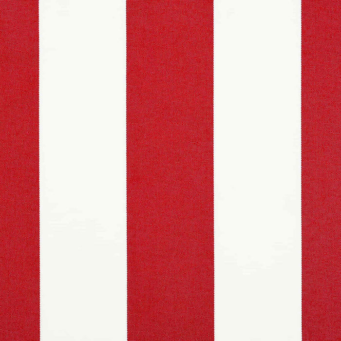 Tenda da Sole Rosso e bianco 4,5 × 3,5 m Poliestere e metallo 3331097