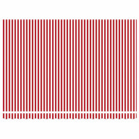 Tenda Retrattile Rosso e bianco 450 × 350 cm Tessuto 3331101