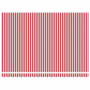 Tenda Retrattile with Rosso e bianco 450 × 350 cm Tessuto 3331104