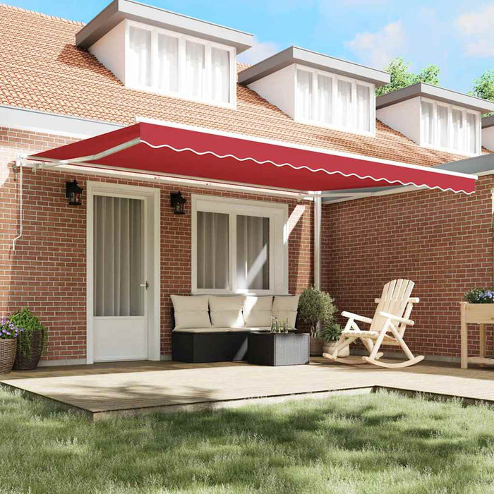 Tenda Rosso 450 × 350 cm Rosso 3331171