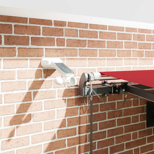 Tenda Retrattile with Rosso 450 × 350 cm Tessuto 3331176