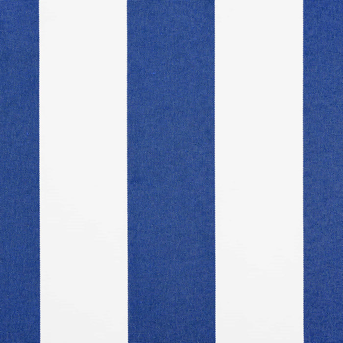 Tenda Retrattile Blu e Bianco 500x300 cm Tessuto 3331197