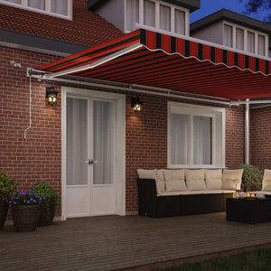 Tenda Retrattile Arancione e Marrone 500 × 300 cm 3331222