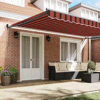 Tenda Retrattile 500 × 300 cm Tessuto, Metallo 3331230