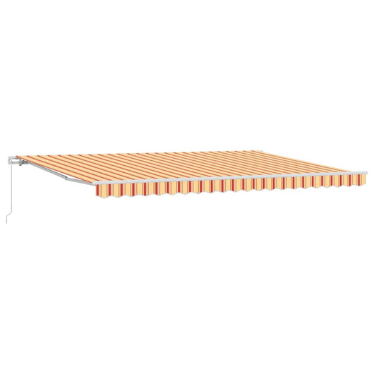 Tenda Retrattile Giallo e Arancione 500 × 300 cm 3331243