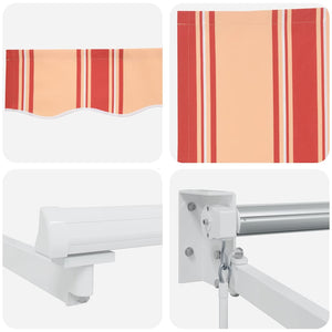 Tenda Retrattile Giallo e Arancione 500 × 300 cm 3331251