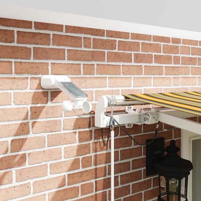 Tenda Retrattile Multicolore 500 × 300 cm Tessuto e Metallo 3331300