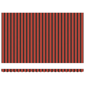 Tenda Retrattile arancione e marrone 500 ×350 cm Tessuto 3331482