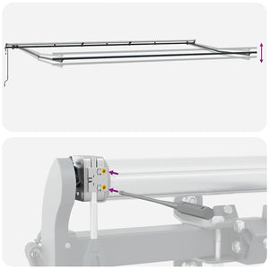 Tenda da sole automatica retrattile  Arancione e Marrone 600x300 cm 3331595