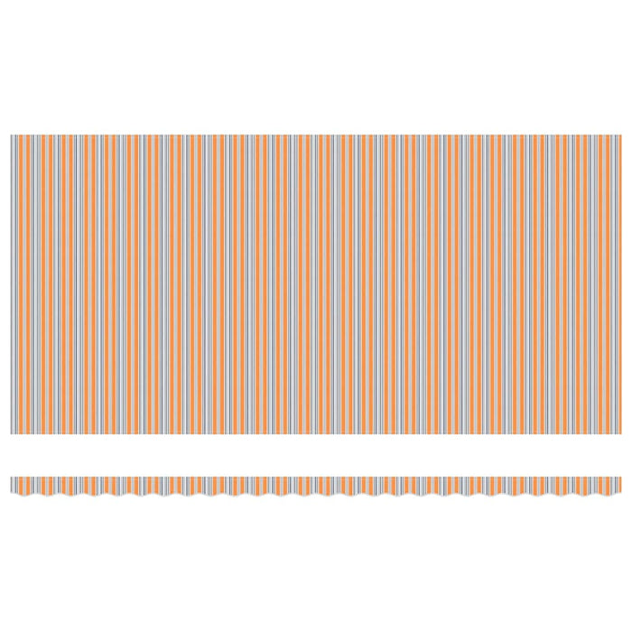 Tenda Retrattile Strisce Arancio / Grigio / Blù 600 × 300 cm 3331615