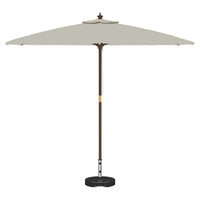 Base per ombrellone a ruote  con maniglia, in granito nero rotonda da 29 kg 42002811