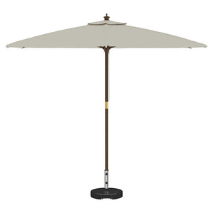 Base per ombrellone a ruote  con maniglia, in granito nero rotonda da 29 kg 42002811