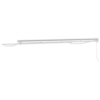 Tenda Manuale Bianco 4 x 2 m Alluminio, Tessuto 42002525