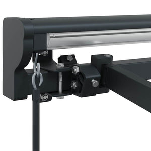 Tenda Manuale Antracite 3 x 2,5 m Poliestere & Metallo 42002526