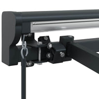 Tenda Manuale Antracite 3,5 x 2,5 m Alluminio 42002527