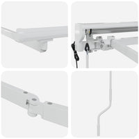 Tendalino Elettrico Bianco 3.5 x 2 m Alluminio 42002533