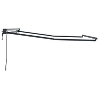 Tenda Elettrica Antracite 3 x 2,5 m Alluminio 42002535