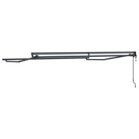 Tenda Elettrica Antracite 3,5 x 2,5 m Poliestere & Alluminio 42002536