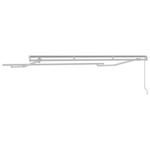 Struttura per Tenda da Sole Manuale Retrattile 3,5 x 2 m in Metallo 42002542