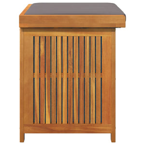 vidaXL Scatola Cuscini da Esterno 60x50x61 cm Legno Massello Acacia