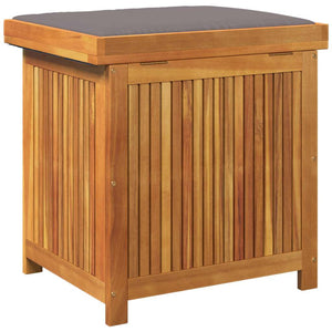 vidaXL Scatola Cuscini da Esterno 60x50x61 cm Legno Massello Acacia