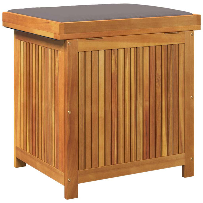 vidaXL Scatola Cuscini da Esterno 60x50x61 cm Legno Massello Acacia