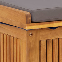 vidaXL Scatola Cuscini da Esterno 60x50x61 cm Legno Massello Acacia