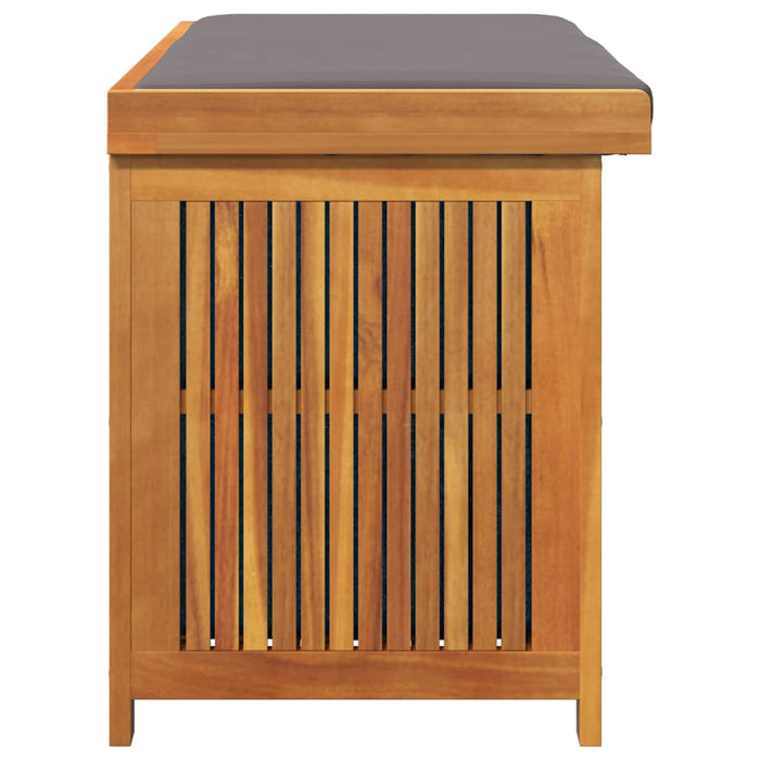 Scatola Cuscini da Esterno 113x50x60,5 cm Legno Massello Acacia